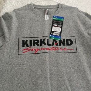 Kirkland signature sweatshirt ladies xl, men l